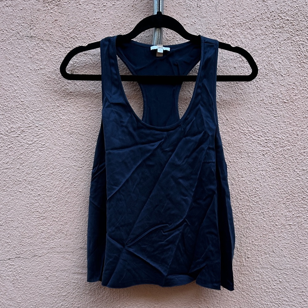 Lunya Washable Silk Navy Sleep Set